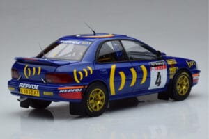 Subaru Impreza #4 C. McRae / D. Ringer Winner RAC Rally 1994 Kyosho 1:18 08962A Diecast — photo 3 of 9