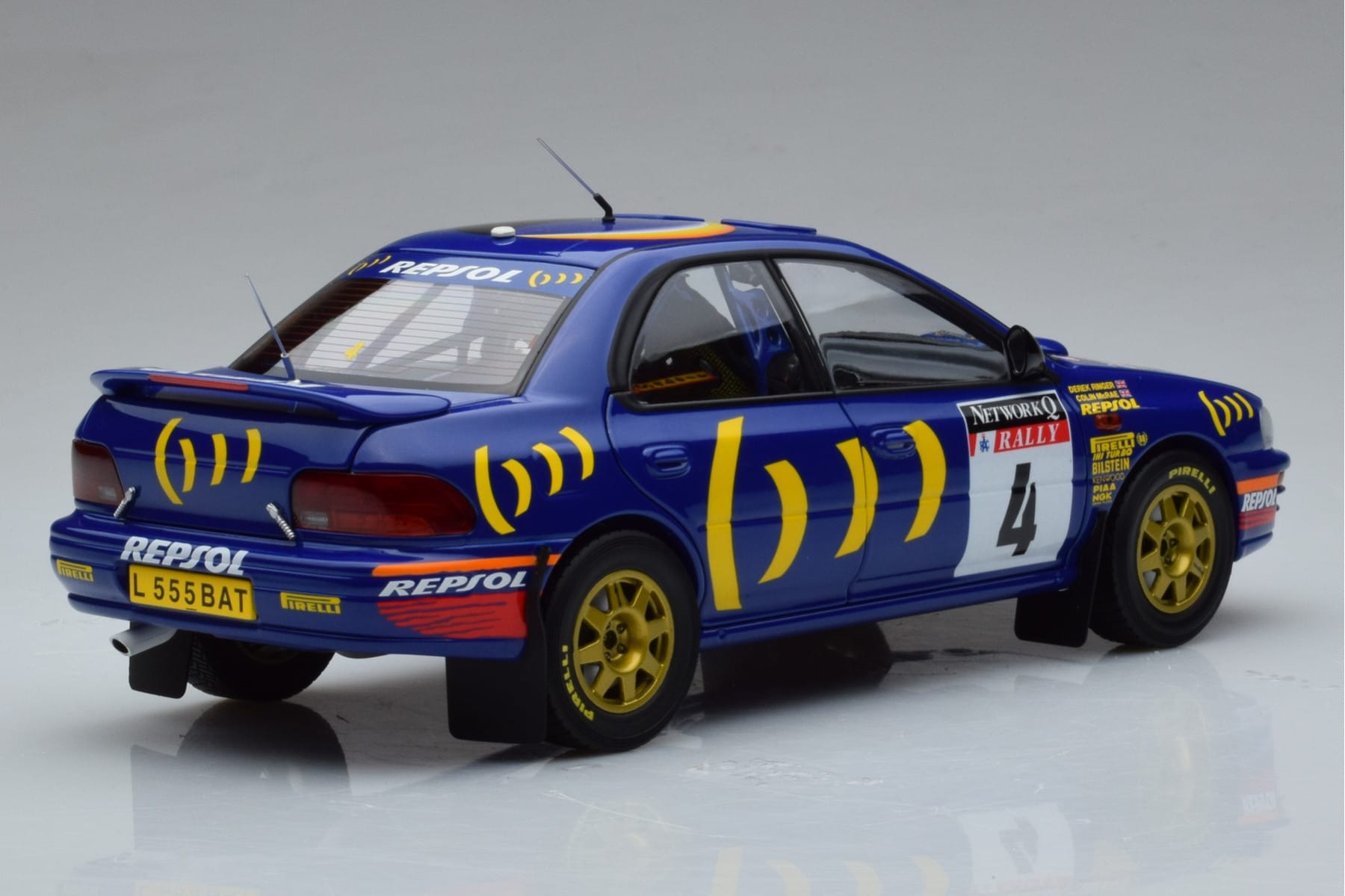Subaru Impreza #4 C. McRae / D. Ringer Winner RAC Rally 1994 Kyosho 1:18 08962A Diecast — photo 3 of 9