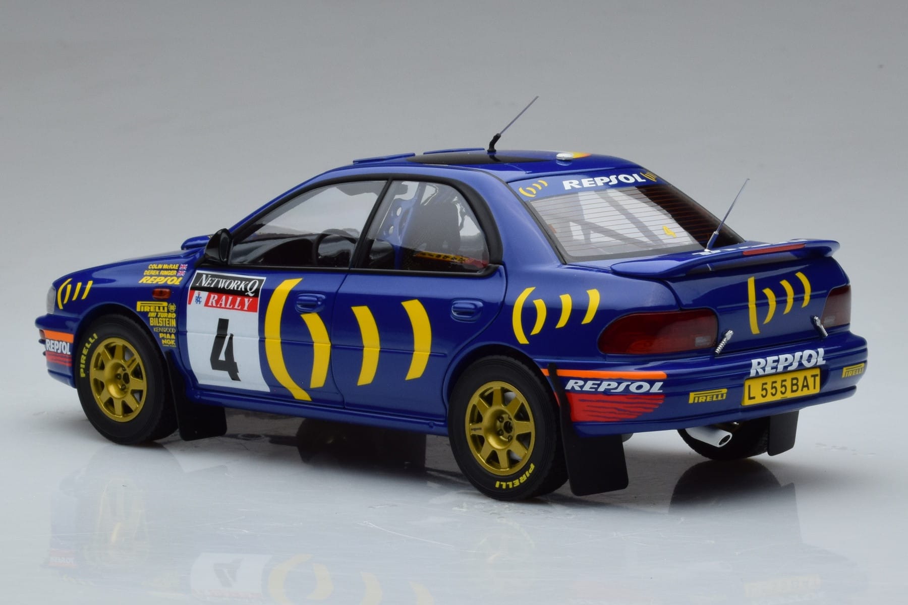 Subaru Impreza #4 C. McRae / D. Ringer Winner RAC Rally 1994 Kyosho 1:18 08962A Diecast — photo 6 of 9