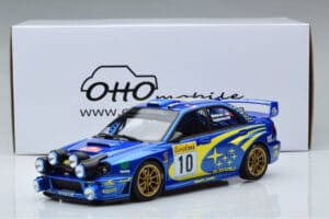 Subaru Impreza WRC #10 T. Makinen / K. Lindstrom Rally Monte Carlo Night Version 2002 Otto 1:18 OT784 Resin — photo 6 of 6