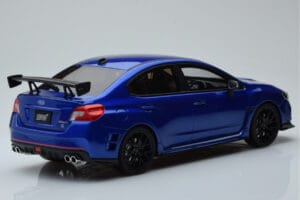 Subaru Impreza WRX STI Nurburgring Challenge Package Blue Kyosho 1:18 KSR18021BL Resin — photo 2 of 5