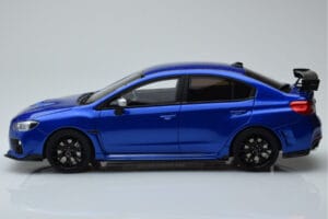 Subaru Impreza WRX STI Nurburgring Challenge Package Blue Kyosho 1:18 KSR18021BL Resin — photo 3 of 5