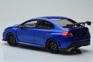 Subaru Impreza WRX STI Nurburgring Challenge Package Blue Kyosho 1:18 KSR18021BL Resin — photo 4 of 5