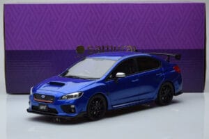 Subaru Impreza WRX STI Nurburgring Challenge Package Blue Kyosho 1:18 KSR18021BL Resin — photo 5 of 5