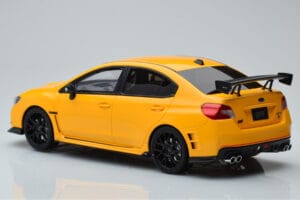 Subaru Impreza WRX STI Nurburgring Challenge Package Yellow Kyosho 1:18 KSR18021Y Resin — photo 4 of 5