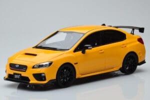 Subaru Impreza WRX STI Nurburgring Challenge Package Yellow Kyosho 1:18 KSR18021Y