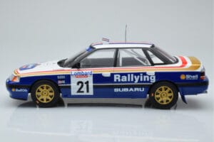 Subaru Legacy RS #21 C. McRae / D. Ringer RAC Rally 1991 IXO 1:18 18RMC080B Diecast — photo 3 of 6