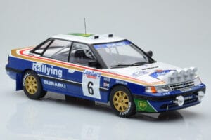 Subaru Legacy RS Night Version #6 M. Alen / I. Kivimaki RAC Rally 1991 IXO 1:18 18RMC080A Diecast — photo 4 of 6