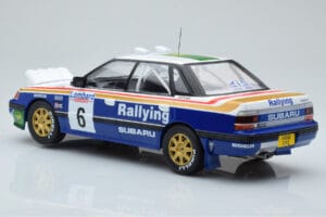 Subaru Legacy RS Night Version #6 M. Alen / I. Kivimaki RAC Rally 1991 IXO 1:18 18RMC080A Diecast — photo 5 of 6