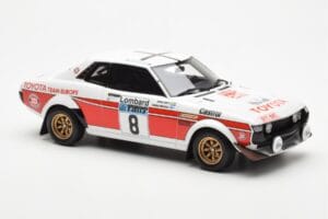 Toyota Celica 2000 GT RA21 #8 H. Mikkola / A. Hertz Lombard RAC Rally 1977 Otto 1:18 OT1044 Resin — photo 4 of 6