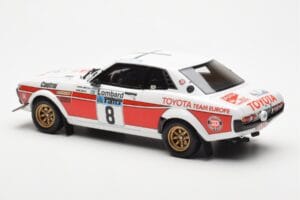 Toyota Celica 2000 GT RA21 #8 H. Mikkola / A. Hertz Lombard RAC Rally 1977 Otto 1:18 OT1044 Resin — photo 5 of 6