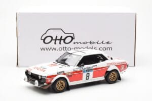 Toyota Celica 2000 GT RA21 #8 H. Mikkola / A. Hertz Lombard RAC Rally 1977 Otto 1:18 OT1044 Resin — photo 6 of 6