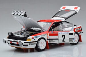 Toyota Celica GT-Four ST165 #2 C. Sainz / L. Moya Winner Rally Monte Carlo 1991 Kyosho 1:18 08961B Diecast — photo 2 of 12