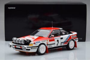 Toyota Celica GT-Four ST165 #2 C. Sainz / L. Moya Winner Rally Monte Carlo 1991 Kyosho 1:18 08961B Diecast — photo 12 of 12