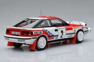Toyota Celica GT-Four ST165 #2 C. Sainz / L. Moya Winner Rally Monte Carlo 1991 Kyosho 1:18 08961B Diecast — photo 3 of 12