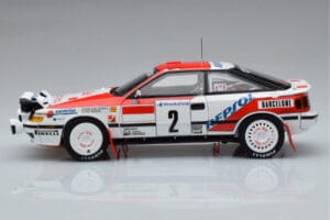 Toyota Celica GT-Four ST165 #2 C. Sainz / L. Moya Winner Rally Monte Carlo 1991 Kyosho 1:18 08961B Diecast — photo 4 of 12