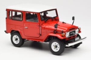 Toyota Land Cruiser FJ40 Van Red Kyosho 1:18 08971R Diecast — photo 6 of 8