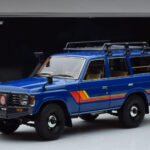 Toyota Land Cruiser 60 Blue With Optional Parts Kyosho 1:18 - image 11 of 11
