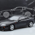 Toyota Supra A80 Black LCD 1:18 - image 7 of 7
