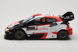 Toyota GR Yaris Rally1 #69 K. Rovanpera / J. Halttunen Rally Monte Carlo World Champion 2023 IXO 1:18 18RMC152B Diecast — photo 3 of 6