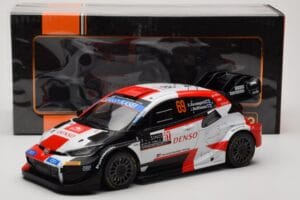 Toyota GR Yaris Rally1 #69 K. Rovanpera / J. Halttunen Rally Monte Carlo World Champion 2023 IXO 1:18 18RMC152B Diecast — photo 6 of 6