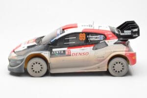Toyota GR Yaris Rally1 #69 K. Rovanpera / J. Halttunen Safari Rally Kenya 2023 Dirty Version IXO 1:18 18RMC173B Diecast — photo 3 of 6