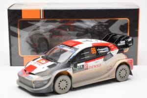 Toyota GR Yaris Rally1 #69 K. Rovanpera / J. Halttunen Safari Rally Kenya 2023 Dirty Version IXO 1:18 18RMC173B Diecast — photo 6 of 6