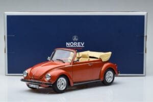 Volkswagen Beetle 1303 Cabriolet Orange Norev 1:18 188526 Diecast — photo 6 of 6
