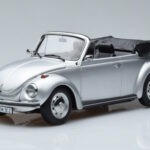 Volkswagen Beetle 1303 Cabriolet Silver Norev 1:18