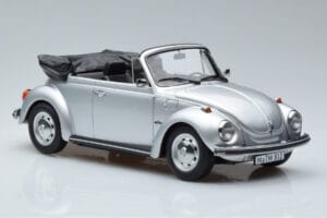 Volkswagen Beetle 1303 Cabriolet Silver Norev 1:18 188530 Diecast — photo 4 of 6