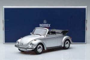 Volkswagen Beetle 1303 Cabriolet Silver Norev 1:18 188530 Diecast — photo 6 of 6