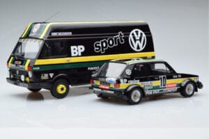 Volkswagen LT35 + Golf 1 GTI Group 2 Black Otto 1:18 OT353 Resin — photo 2 of 6