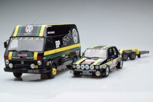Volkswagen LT35 + Golf 1 GTI Group 2 Black Otto 1:18 OT353 Resin — photo 3 of 6