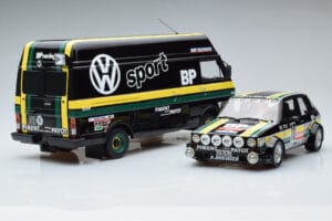 Volkswagen LT35 + Golf 1 GTI Group 2 Black Otto 1:18 OT353 Resin — photo 4 of 6