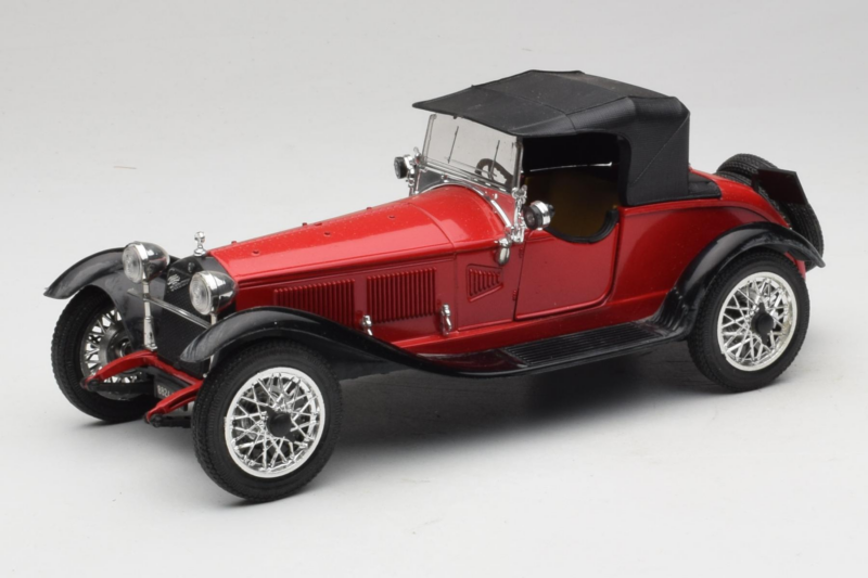 Alfa Romeo 6C 1750 Alfetta Red Polistil 1:18 PL001 Diecast
