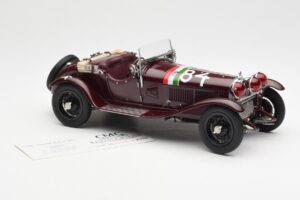Alfa Romeo 1750 GS Spider #84 T. Nuvolari / B. Guidotti Mille Miglia Winner 1930 CMC 1:18 M-141 Diecast — photo 4 of 6