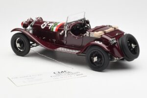 Alfa Romeo 1750 GS Spider #84 T. Nuvolari / B. Guidotti Mille Miglia Winner 1930 CMC 1:18 M-141 Diecast — photo 5 of 6