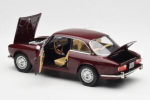 Alfa Romeo 2000 GTV Maroon Red Norev 1:18 187916 Diecast — photo 5 of 8