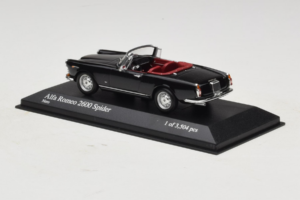 Alfa Romeo 2600 Spider Black Minichamps 1:43 400120630 Diecast — photo 3 of 4