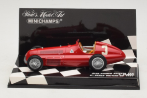Alfa Romeo 159 Alfetta #3 C. Sanesi 6th Place British GP 1951 Minichamps 1:43 400511203 Diecast