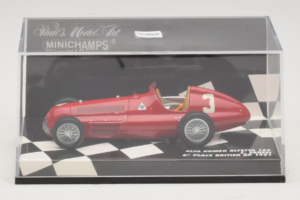 Alfa Romeo 159 Alfetta #3 C. Sanesi 6th Place British GP 1951 Minichamps 1:43 400511203 Diecast — photo 5 of 5