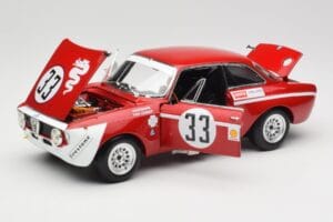 Alfa Romeo GTA 1300 Junior #33 T. Hezemans / G. van Lennep Hezemans Jarama 1972 Minichamps 1:18 100721233 Diecast — photo 2 of 8