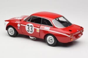 Alfa Romeo GTA 1300 Junior #33 T. Hezemans / G. van Lennep Hezemans Jarama 1972 Minichamps 1:18 100721233 Diecast — photo 7 of 8