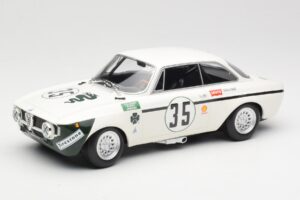 Alfa Romeo GTA 1300 Junior #35 C. Colzani / Pooky / G. Venturi 4 Hours of Jarama 1972 Minichamps 1:18 155721235 Diecast
