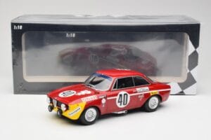 Alfa Romeo GTA 1300 Junior #40 F. Picchi / J-C. Chasseuil Division 1 Winners 12 Hours of Paul Ricard 1971 Minichamps 1:18 155 — photo 6 of 6