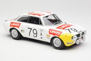 Alfa Romeo GTA 1300 #79 H. Rubens / C. Van Ryn 24 Hours of Spa 1971 Minichamps 1:18 155711279 Diecast — photo 4 of 6