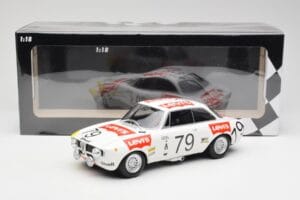 Alfa Romeo GTA 1300 #79 H. Rubens / C. Van Ryn 24 Hours of Spa 1971 Minichamps 1:18 155711279 Diecast — photo 6 of 6
