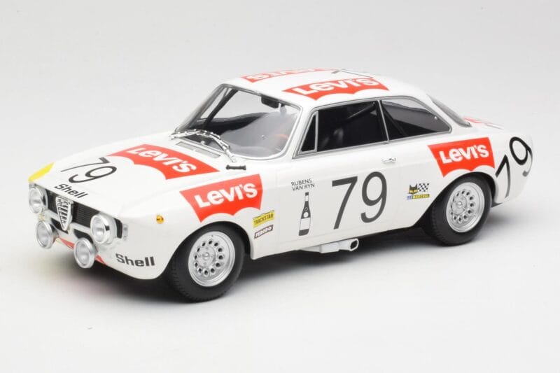 Alfa Romeo GTA 1300 #79 H. Rubens / C. Van Ryn 24 Hours of Spa 1971 Minichamps 1:18 155711279 Diecast