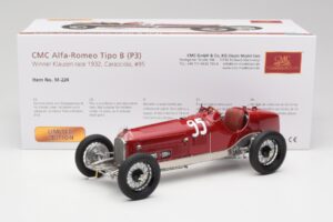 Alfa Romeo P3 #95 R. Caracciola Klausen Pass Hillclimb Winner 1932 CMC 1:18 M-224 Diecast — photo 6 of 6