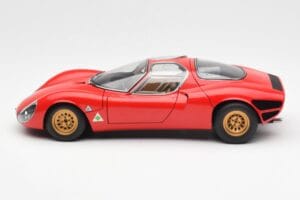 Alfa Romeo 33 Stradale Red AUTOart 1:18 70191 Diecast — photo 4 of 8